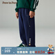 PawinPaw卡通小熊童裝秋冬男童加絨針織褲休閑長(cháng)褲百搭 Navy藏青色/59 110 cm