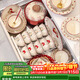 廚遞碗具套裝可愛(ài)碗碟家用吃飯碗送禮餐具整套 赫本兔26件【禮盒】