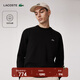 LACOSTE法國鱷魚(yú)男裝秋冬經(jīng)典款純棉休閑套頭針織衫|AH1985 031/黑色 L 5