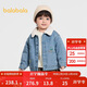巴拉巴拉童裝男童牛仔外套加絨保暖冬裝2025上衣【商場(chǎng)同款】201425105101