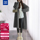 唐獅（TonLion）2025秋冬氣質(zhì)顯瘦中長(cháng)款針織開(kāi)衫女春秋外套高級感顯瘦上衣女