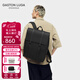 GASTON LUGA原創(chuàng  )潮牌背包男雙肩包皮大容量男女電腦包書(shū)包防水旅行商務(wù)出差 典雅黑16英寸