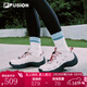 FILA FUSION斐樂(lè )女鞋休閑鞋戶(hù)外脊骨鞋2運動(dòng)鞋戶(hù)外休閑鞋子女 泡沫白/桃紅色-WP 37.5