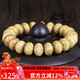 妍韻珠寶精品14x10mm原生態(tài)雞油黃金籽星月菩提手串文玩佛珠盤(pán)玩把件手鏈