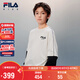 FILA斐樂(lè )兒童童裝長(cháng)T類(lèi)2026年春季男中大童長(cháng)袖T恤