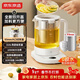京東京造 養生壺316L母嬰級不銹鋼加大濾網(wǎng)1.5L 家用燉煮花茶壺煮茶器 恒溫保溫電熱水壺燒水壺
