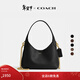 蔻馳（COACH）女士BROOKLYN 23號單肩包真皮斜挎包簡(jiǎn)約早秋包包女包 B4/黑色