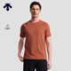 迪桑特（DESCENTE）TRAINING系列男士ACTIVE吸濕速干圓領(lǐng)短袖針織衫 DO-深橘色 L (175/96A)