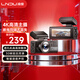 LNDU凌度行車(chē)記錄儀M500S 2160P/4K高清前后雙錄停車(chē)監控語(yǔ)音聲控