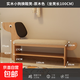 實(shí)木小狗換鞋凳門(mén)口家用可愛(ài)創(chuàng  )意鞋架穿鞋凳進(jìn)門(mén)入戶(hù)鞋柜坐凳一體 沖量款兩層【原木色】100cm-可愛(ài)小狗換鞋凳+