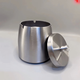 雙立人（ZWILLING）德國尾貨不銹鋼煙灰缸防風(fēng)辦公蓋子潮流防飛灰創(chuàng  )意帶蓋煙缸 帶蓋煙缸
