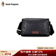 暇步士（Hush Puppies）單肩包男士頭層牛皮商務(wù)通勤斜挎包大容量簡(jiǎn)約斜挎包生日禮物