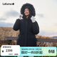 LAFUMA樂(lè )飛葉派克鵝絨工裝羽絨服女 秋冬季防潑水可拆卸帽毛領(lǐng)LFJU5DH66 黑色BK L (40)170/88A