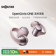 韶音（SHOKZ）OpenDots ONE動(dòng)鈦圈開(kāi)放式藍牙耳機無(wú)線(xiàn)耳機跑步運動(dòng)耳夾式E310 柔霧粉