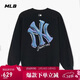 MLB衛衣男女情侶同款圓領(lǐng)套頭秋冬季長(cháng)袖運動(dòng)外套3AMTB3254-50BKS-M