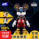 野想積木迪士尼賽博機械米奇拼裝模型擺件手工diy男孩禮物潮玩 賽博米奇
