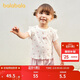 巴拉巴拉寶寶短袖t恤嬰兒女童上衣2025夏裝甜美精致洋氣舒適209225117003
