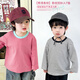 阿小軒童裝2026春季新款【秀場(chǎng)條紋】?jì)和孢m條紋長(cháng)袖T恤上衣 預售粉色條 80