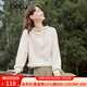 百圖（betu）女裝春季新款衛衣復古減齡流蘇連帽寬松長(cháng)袖衛衣2401T20