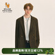 William fox&sons威廉?？怂棍淦そq小西服男輕商務(wù)復古寬松易打理便西休閑西裝外套