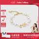 Amber Lollipop安鉑洛利珍珠手鏈女高級感手串手飾三八女神節生日禮物送女友老婆 金色-北極星