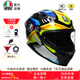 AGV K6S碳芳綸纖維大尾翼摩托車(chē)頭盔機車(chē)全盔賽車(chē)男女四季通風(fēng)3C JOAN L（適合57-58頭圍）