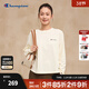 Champion冠軍插肩袖長(cháng)袖T恤女2025秋季新款美拉德圓領(lǐng)打底衫潮牌 米白色 M
