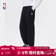 NBA【新款】官方聯(lián)盟冬季新品復古校運會(huì )純色衛褲寬松抽繩長(cháng)褲 黑色(聯(lián)盟) L