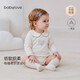 babylove【安心柔】女寶寶包屁衣春秋季純棉娃娃領(lǐng)三角哈衣花開(kāi)心語(yǔ)