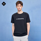 金林德伯格（J.Lindeberg）商場(chǎng)同款春新款男反光透氣時(shí)尚激光沖孔休閑運動(dòng)短袖T恤526101002 RPR黑色 M