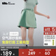 蕉下（beneunder）速干工裝短褲裙DR23024女輕薄半身裙運動(dòng)短褲木野綠S