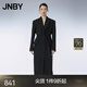 江南布衣（JNBY）春秋季女裝風(fēng)衣西裝領(lǐng)OL挺括羊毛通勤氣質(zhì)外套百搭 001/本黑 M
