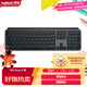 羅技（Logitech）大師系列 MX Keys S無(wú)線(xiàn)藍牙鍵盤(pán) 超薄全尺寸 人體工學(xué) 智能背光 預設指令升級 帶無(wú)線(xiàn)接收器 黑色