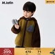 馬·拉?。∕.Latin）馬拉丁兒童棉服25冬裝新款男童小童撞色大象仿羊羔毛外套夾克