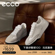 愛(ài)步（ECCO）休閑板鞋男 秋季簡(jiǎn)約拼色休閑鞋運動(dòng)男鞋 街頭球鞋539834 灰白色/白色53983450153 42