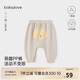 babylove男女寶寶褲子春季純棉寬松大pp褲嬰兒外出長(cháng)褲可愛(ài)百搭休閑褲