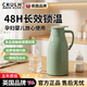 CKULH英國保溫壺密封48小時(shí)家用保溫水壺大容量暖水瓶玻璃內膽熱水壺 全新升級抗菌壺嘴-2.0L清新綠保溫48小時(shí)