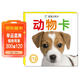 寶寶認知卡 動(dòng)物卡（兩版隨機發(fā)）0-3歲嬰兒早教彩色卡 0-3歲寶寶撕不爛嬰幼兒早教卡科學(xué)啟蒙 寶寶認知識物卡 嬰幼兒?jiǎn)⒚蓵?shū)籍認知大卡 