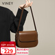 viney牛皮包包女包輕奢腋下單肩包品牌斜挎包生日禮物高級感送女友老婆