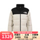 北面（The North Face）美版1996Nuptse男女款羽絨服潮牌經(jīng)典戶(hù)外700蓬--鴨/鵝絨隨機發(fā) NF0A3XEO女款ROU-沙丘白 M
