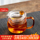 雅集茶具顏品壺耐熱透明玻璃紅茶壺加厚家用帶過(guò)濾內膽茶水分離泡茶壺