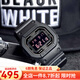 卡西歐（CASIO） 男表G-SHOCK系列小方塊男士防水防震運動(dòng)多功能手表石英表送男友 DW-5600MS-1D