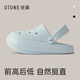 優(yōu)調2026新款負跟洞洞鞋女夏季外穿防滑前高后低改善骨盆前傾包頭涼拖 凈水藍【改善骨盆前傾】 35-36