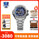 卡西歐（CASIO）手表男士男款男表鋼鐵之心黑武士運動(dòng)表gstb400品牌名表節日禮物 GST-B100D-2A   時(shí)尚藍色百搭
