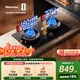 海信（Hisense）【大薄荷】雙邊定時(shí)聯(lián)動(dòng)70%熱效率京東自營(yíng)上門(mén)安裝家用5.2KW臺嵌兩用底座可調燃氣灶DB50天然氣