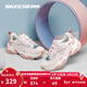 斯凱奇（Skechers）機甲鞋女二代旗艦時(shí)代少年團老爹鞋春季運動(dòng)鞋149916 【女款】粉色彩霞/PINK 35.5