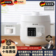 德國進(jìn)口雙格膽電壓力鍋家用電壓鍋4L新款鴛鴦膽電飯煲智能3-4人5-6 白色 【陶瓷油不粘內膽】 3L
