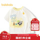 巴拉巴拉嬰兒t恤寶寶上衣女童衣服男童短袖2025夏裝可愛(ài)時(shí)尚208225117202