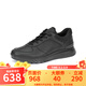 愛(ài)步（ECCO）運動(dòng)鞋男秋季新款減震透氣戶(hù)外跑步鞋 躍動(dòng)835314 黑色 45