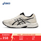 亞瑟士ASICS女鞋舒適透氣跑步鞋緩震回彈跑鞋運動(dòng)鞋 GEL-CONTEND 4 米白色/黑色 38